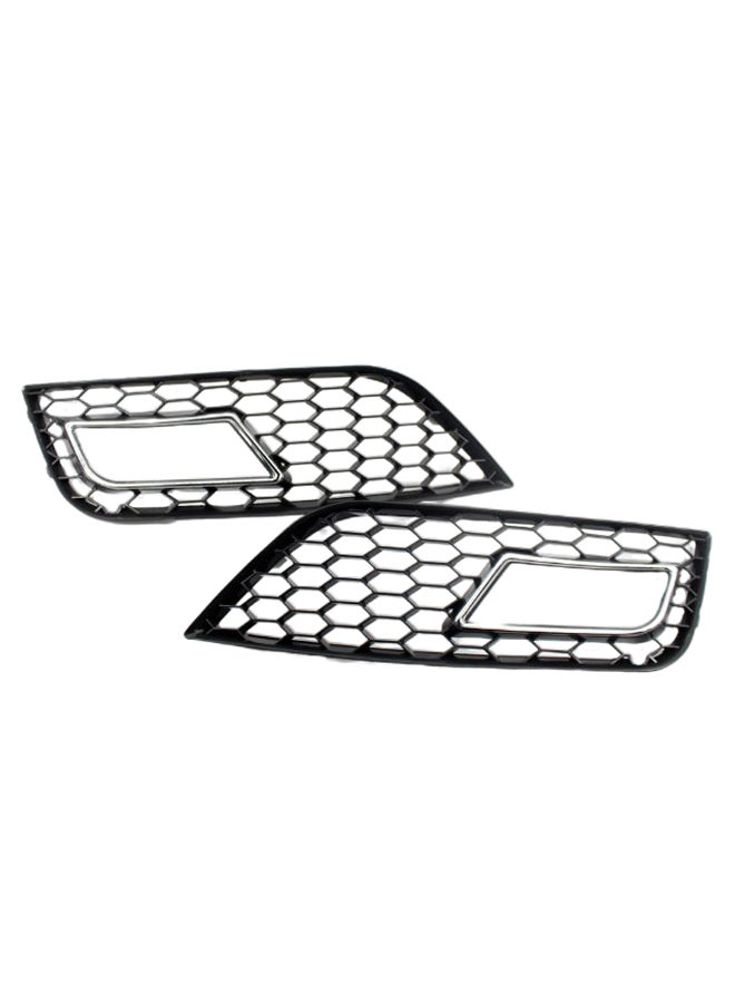 Generic 2-Piece Fog Light Cover Vent Side Insert Grille  - Image 5