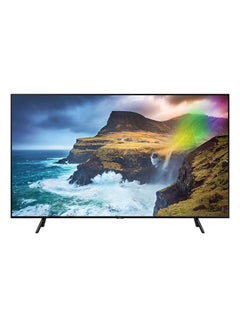 شاشة تلفزيون QLED ذكية بدقة فائقة الوضوح 4K من السلسلة 7 مقاس 55 بوصة (NSME) QA55Q70RA أسود