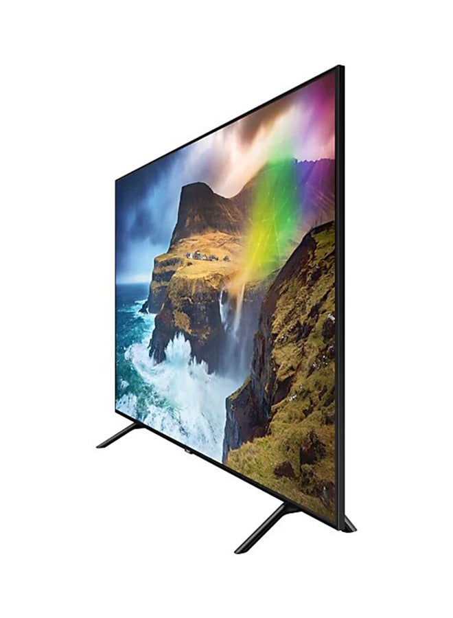سامسونج - شاشة تلفزيون QLED ذكية بدقة فائقة الوضوح 4K من السلسلة 7 مقاس 55 بوصة (NSME) QA55Q70RA أسود - Image 1