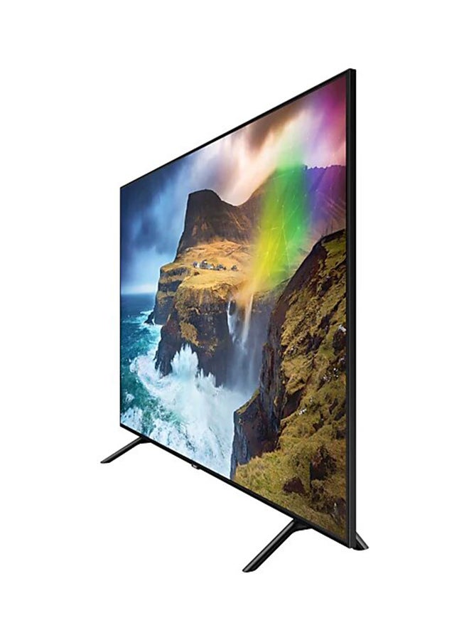 سامسونج - شاشة تلفزيون QLED ذكية بدقة فائقة الوضوح 4K من السلسلة 7 مقاس 55 بوصة (NSME) QA55Q70RA أسود - Image 1
