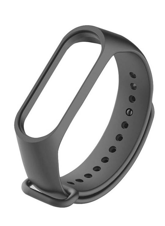Replacement Strap For Xiaomi Mi Band 4 Platinum Steel Ash