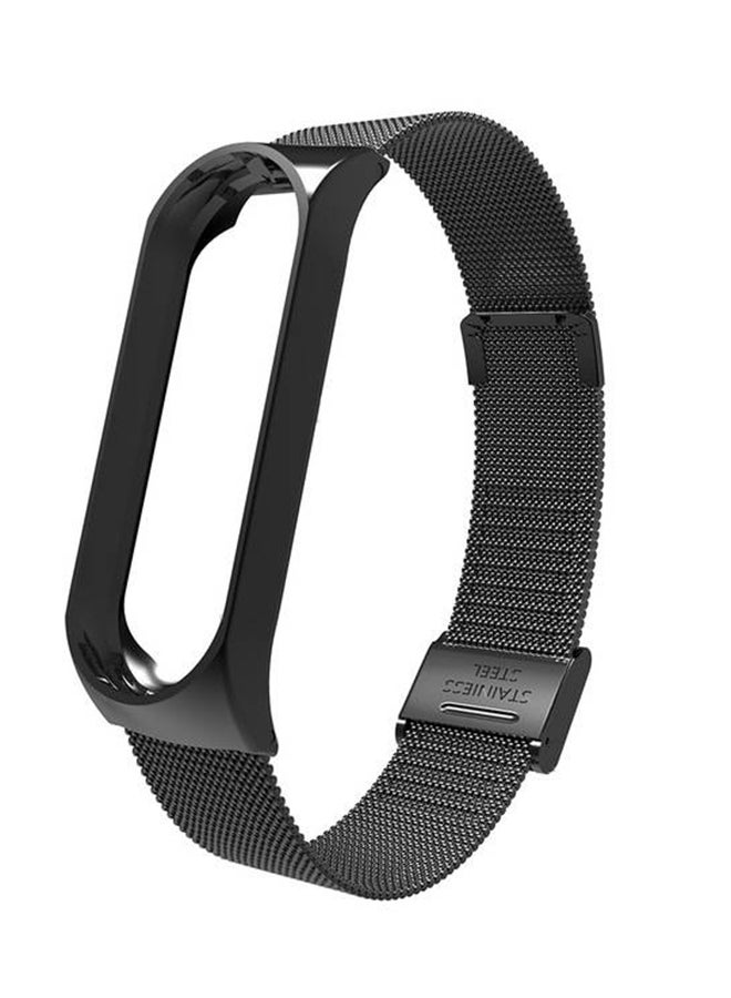 iTelker Replacement Strap For Xiaomi Mi Band 3/4 Black