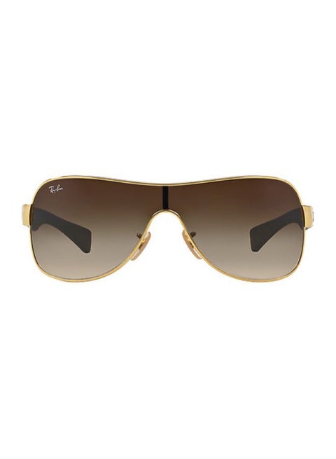 Shield Sunglasses - 3471-001/13 - Lens Size: 32 mm - Brown