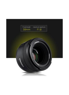 YONGNUO YN 50mm f/1.8 Lens Black  - Image 2