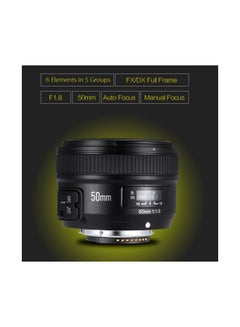 YONGNUO YN 50mm f/1.8 Lens Black  - Image 3