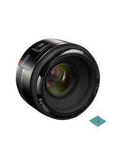 YONGNUO YN EF 50mm f/1.8 AF Standard Prime Lens Black  - Image 1