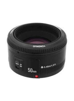 YONGNUO YN EF 50mm f/1.8 AF Standard Prime Lens Black  - Image 2