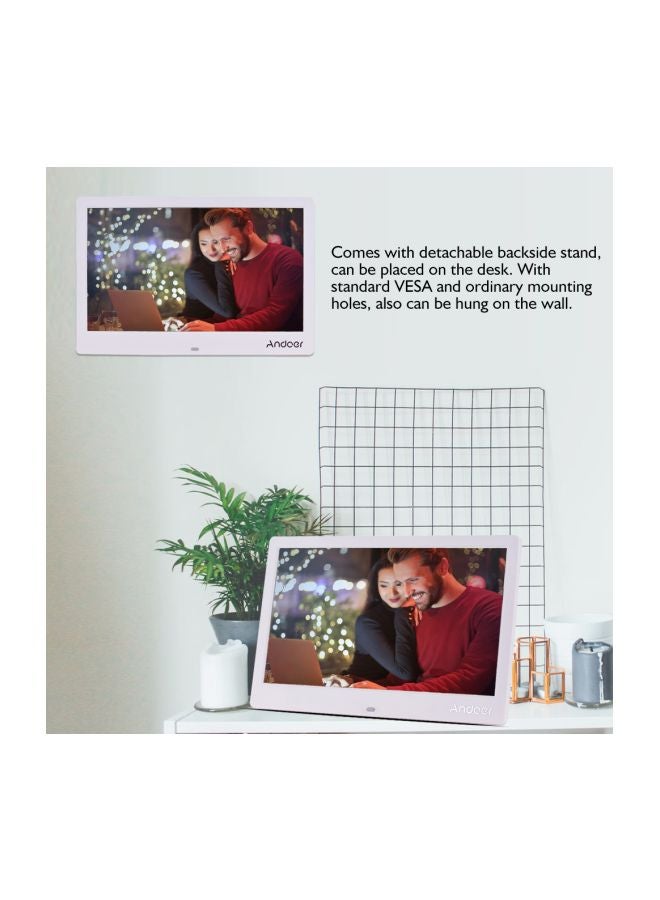 ANDOER - Compact Digital Photo Frame White - Image 1