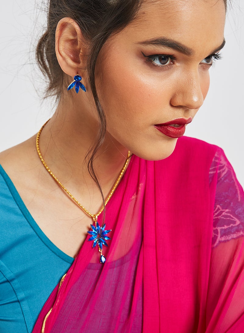 Rosh - Fashion Necklace and Earrings Set - Image 1