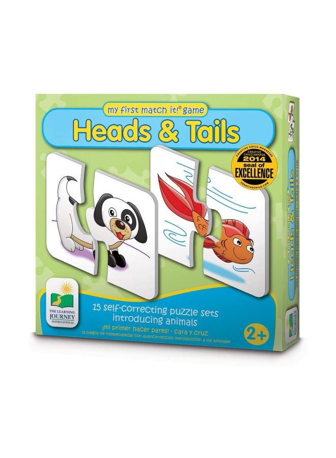 15 Self-Correcting Animal Matching Puzzles