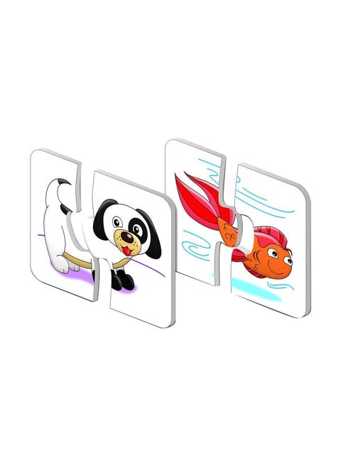 15 Self-Correcting Animal Matching Puzzles