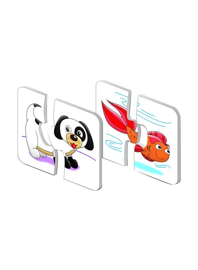 15 Self-Correcting Animal Matching Puzzles