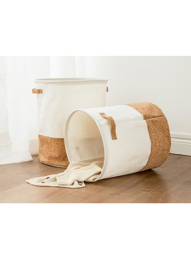 PUTING Picnic Laundry Basket Beige/Brown  - Image 2