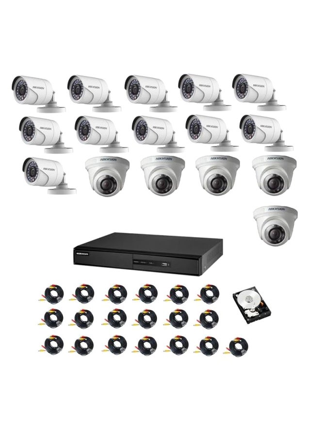 HIKVISION 16 Channel DVR Home Surveillance Camera - Image 1