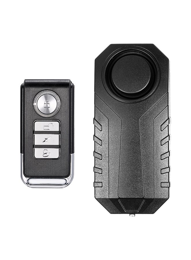 Intelligent Anti-theft Alarm Wireless Remote Control Black - Image 1
