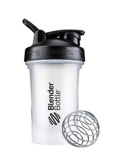 BlenderBottle Classic V2 Shaker Bottle Clear/Black 