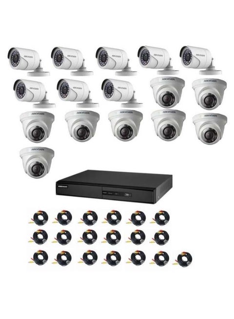 16-Channel DVR K1 Surveillance Camera Kit