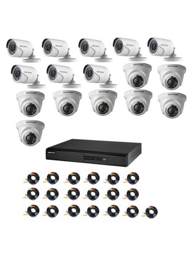 HIKVISION 16-Channel DVR K1 Surveillance Camera Kit  - Image 1