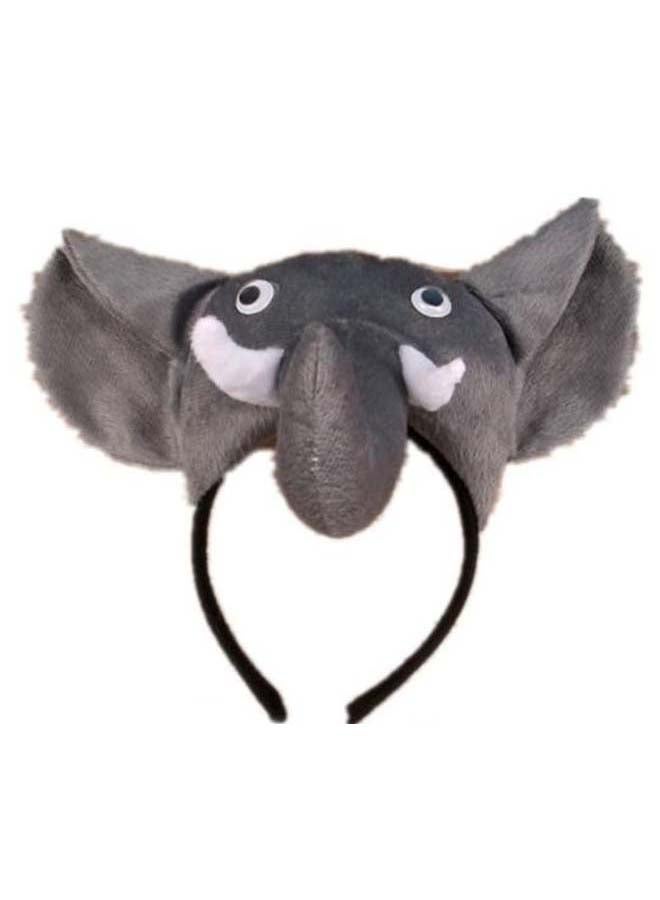 3-Piece Elephant Hair Hoop With Bow And Tail  - Image 2
