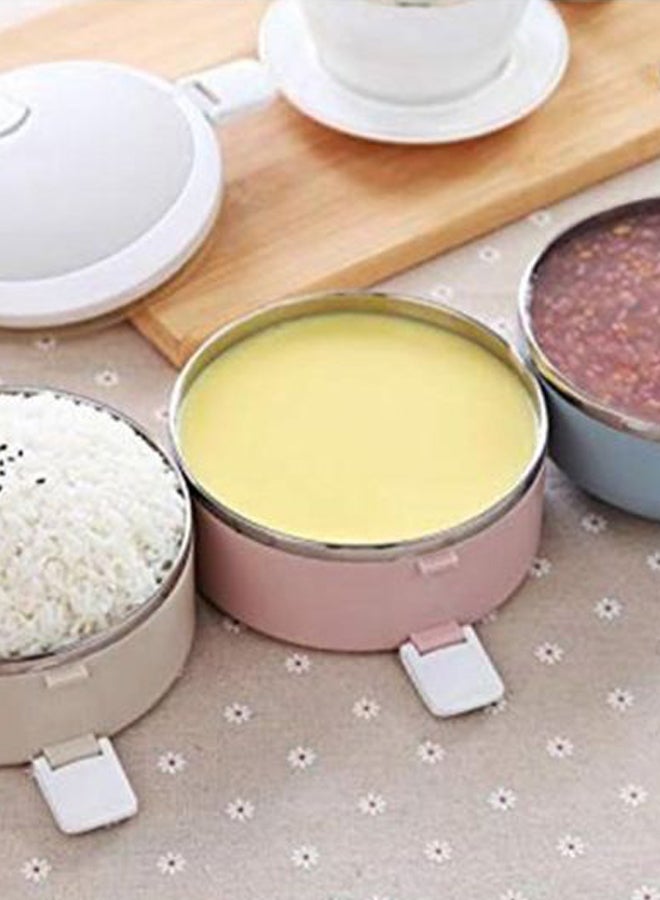 U-HOOME - 4-Layer Portable Thermal Container Lunch Box With Bag Multicolour - Image 1