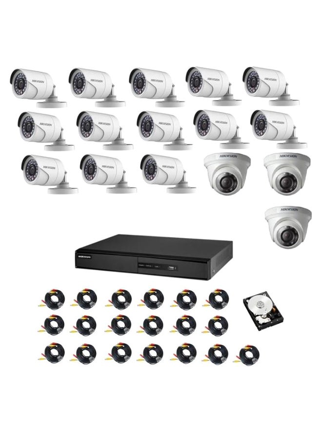 HIKVISION 16-Channel DVR Home Surveillance Camera Kit  - Image 1