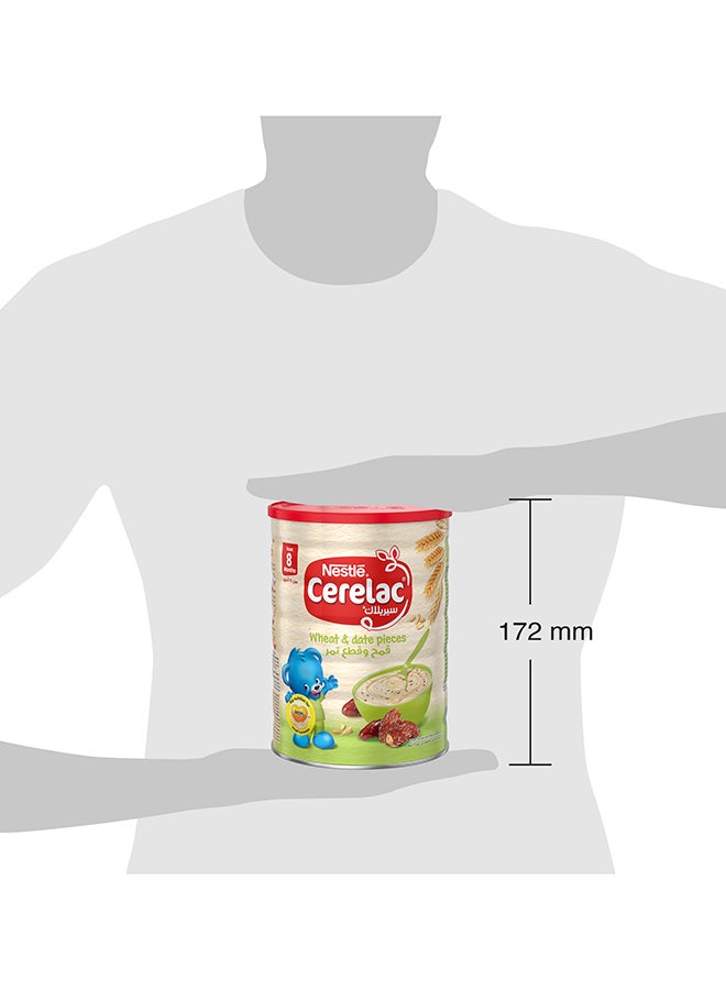 Cerelac - Nestle  Wheat And Date Pieces Baby Cereal Food 400grams - Image 1