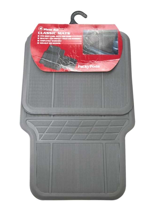 Generic 4-Piece Non Slip Car Mat Set 