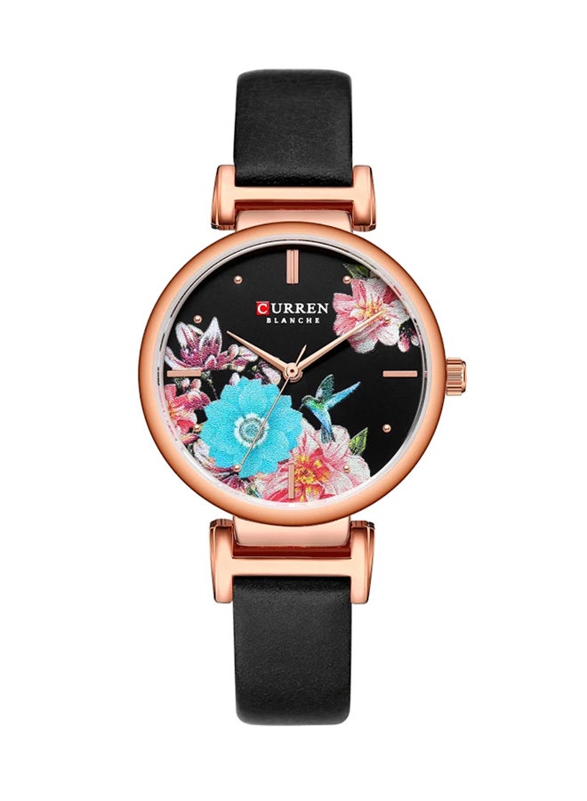CURREN - girls Leather Analog Wrist Watch C9053L-2 - Image 1