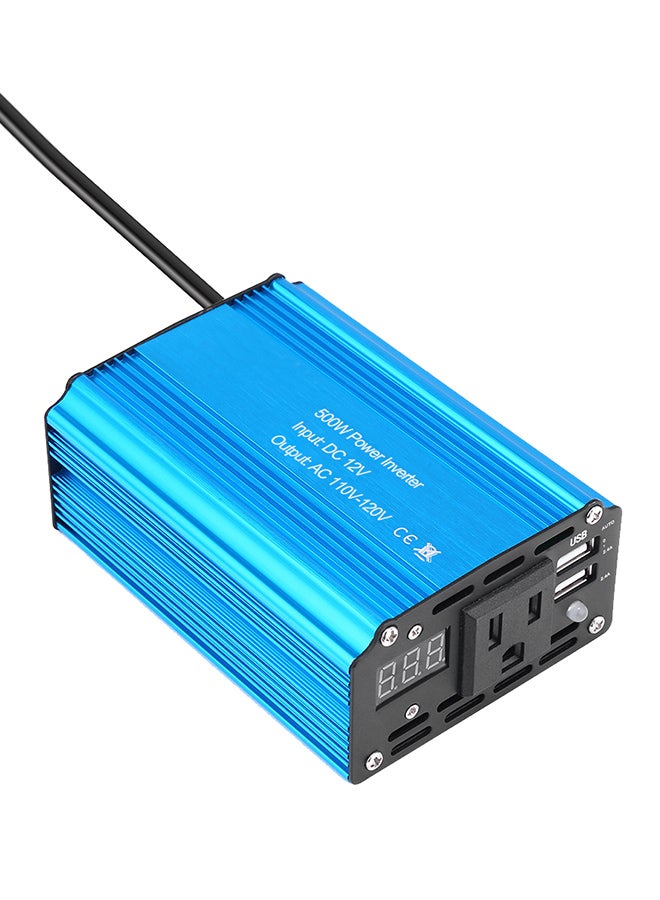 Generic Solar Power Inverter With Dual USB Interface For Car  - Image 1