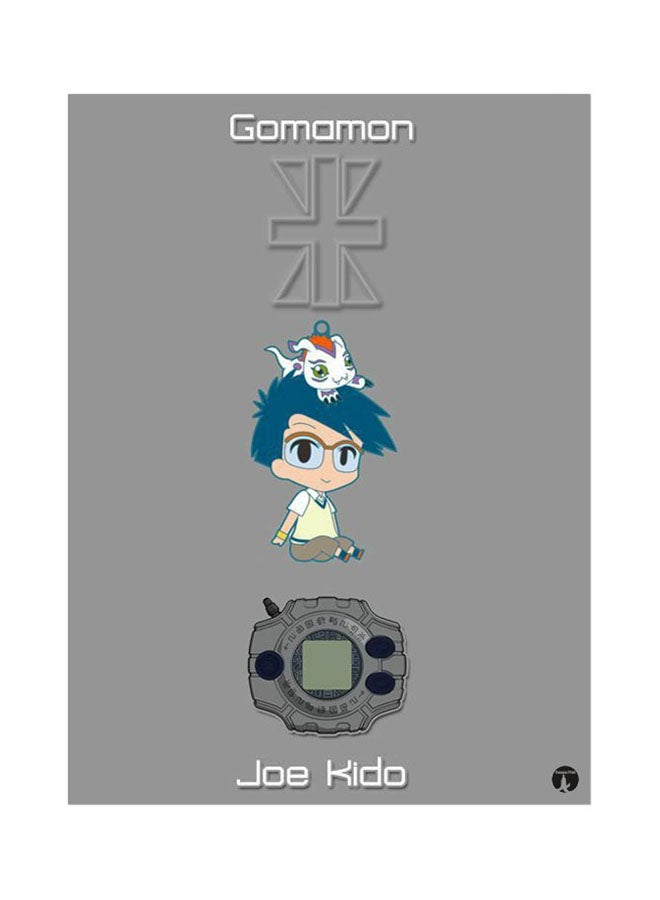 The Anime Digimon Mouse Pad Grey