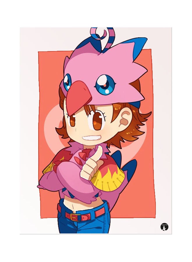 BP The Anime Digimon Mouse Pad Multicolour