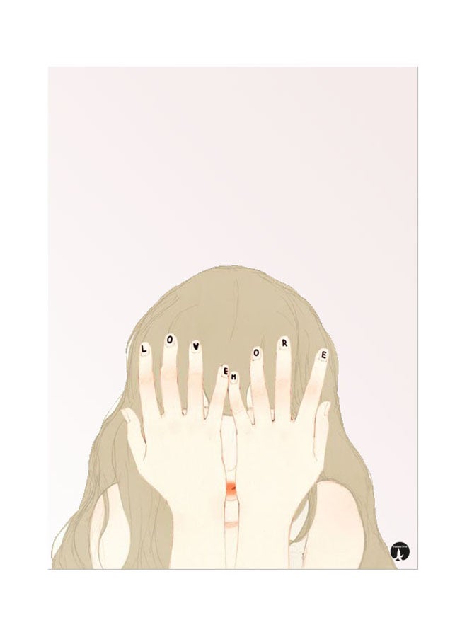 BP Korean Art Mouse Pad Pink