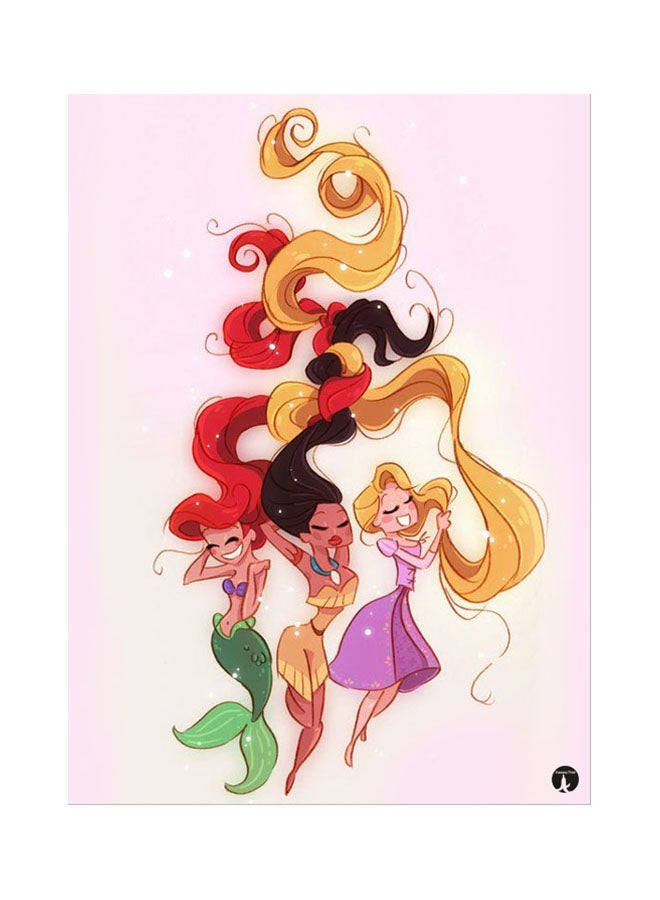 BP Disney Princess Printed Mouse Pad Multicolour