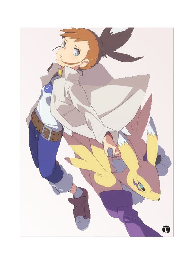 BP The Anime Digimon Printed Mouse Pad Multicolour