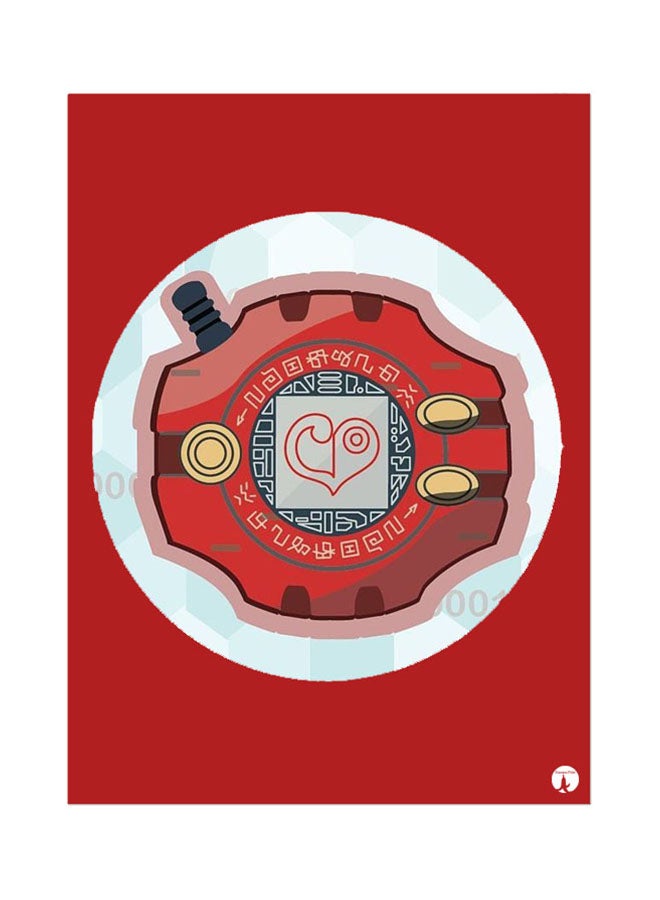 BP The Anime Digimon Mouse Pad Red 