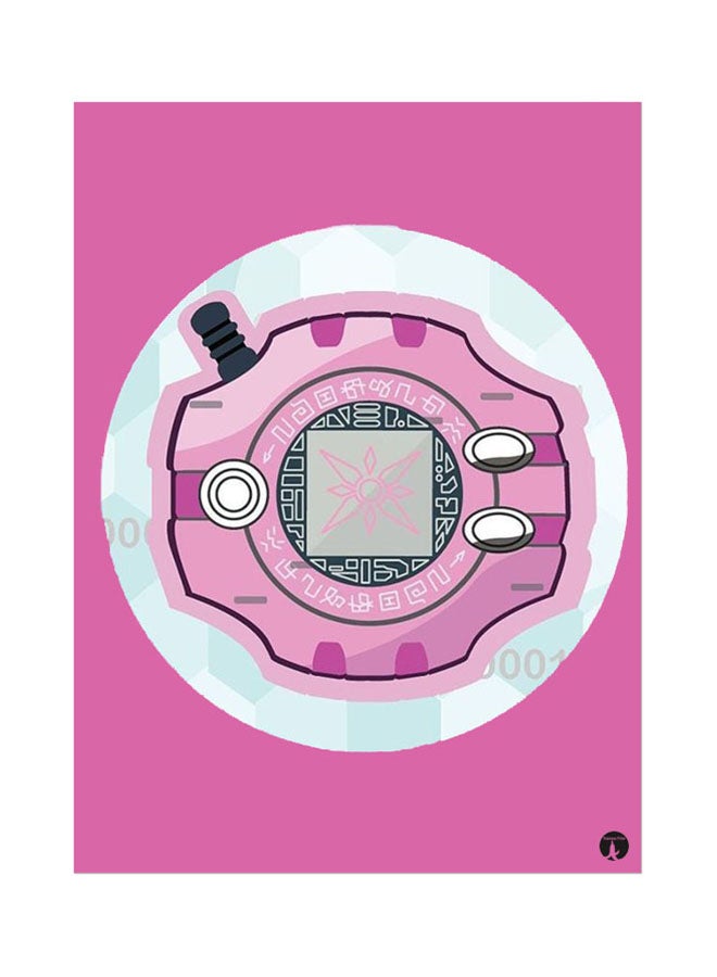 BP The Anime Digimon Mouse Pad Pink