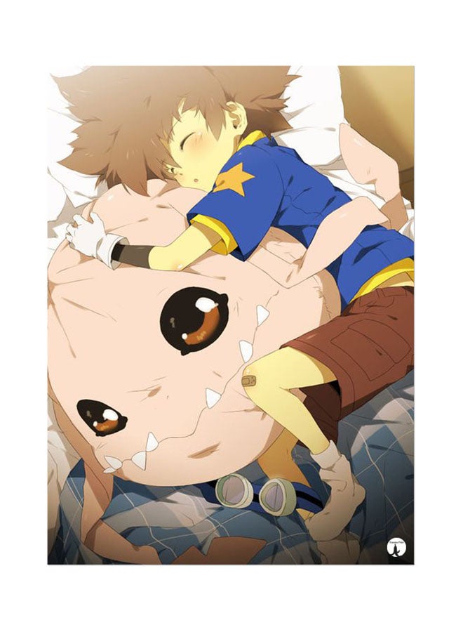 The Anime Digimon Mouse Pad Multicolour