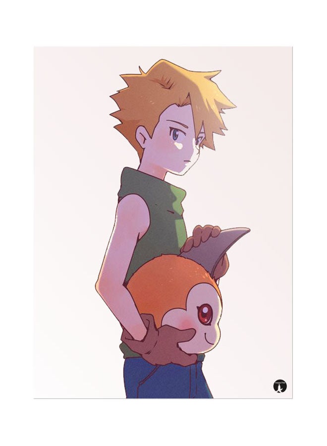 BP The Anime Digimon Mouse Pad Pink