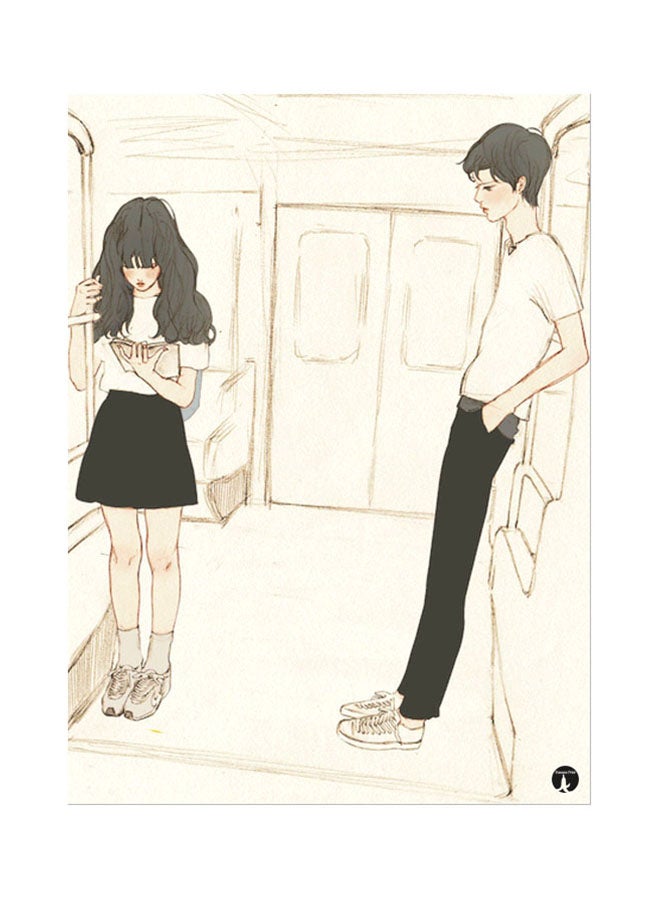 BP Korean Art Mouse Pad Beige