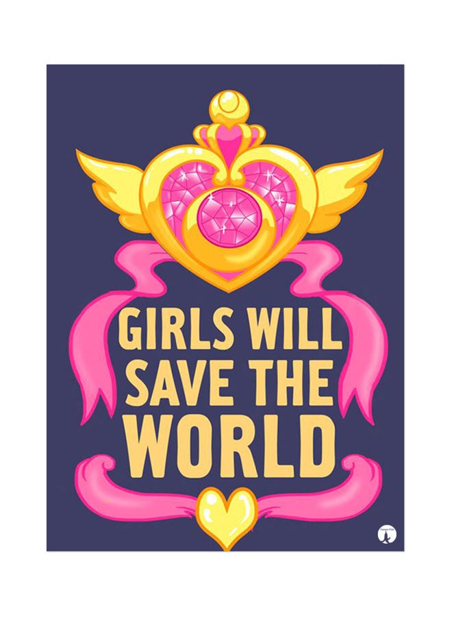 BP English Phrases Mouse Pad Blue