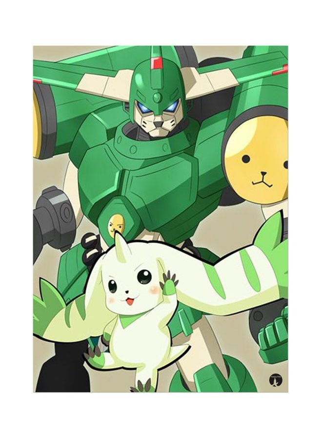 BP The Anime Digimon Printed Mouse Pad Multicolour