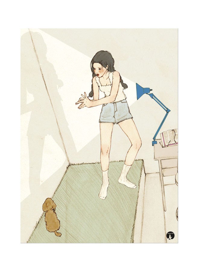 BP Korean Art Mouse Pad Beige