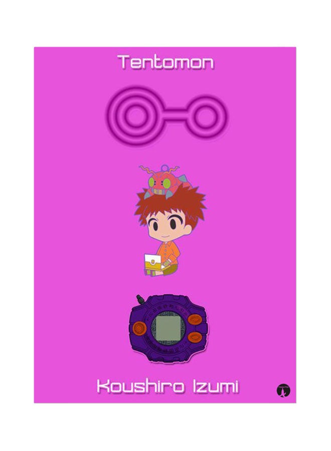 BP The Anime Digimon Printed Mouse Pad Multicolour