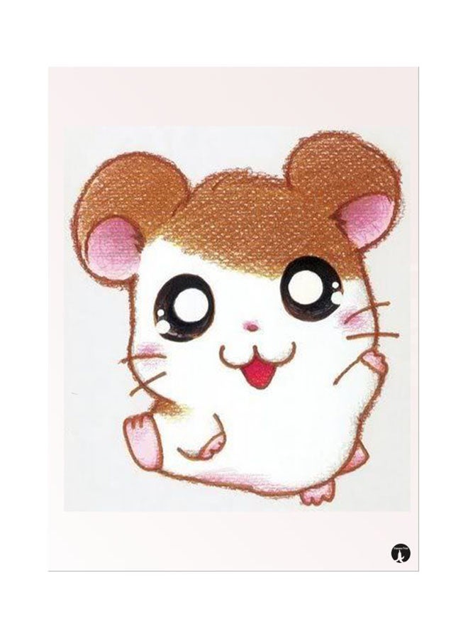 BP The Anime Hamtaro Printed Mouse Pad Multicolour