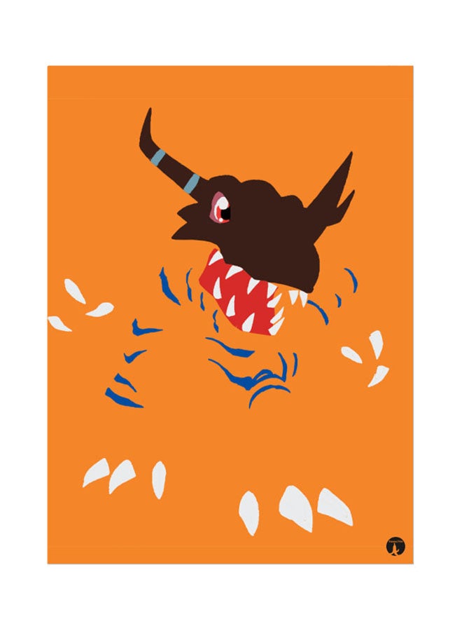 The Anime Digimon Mouse Pad Multicolour