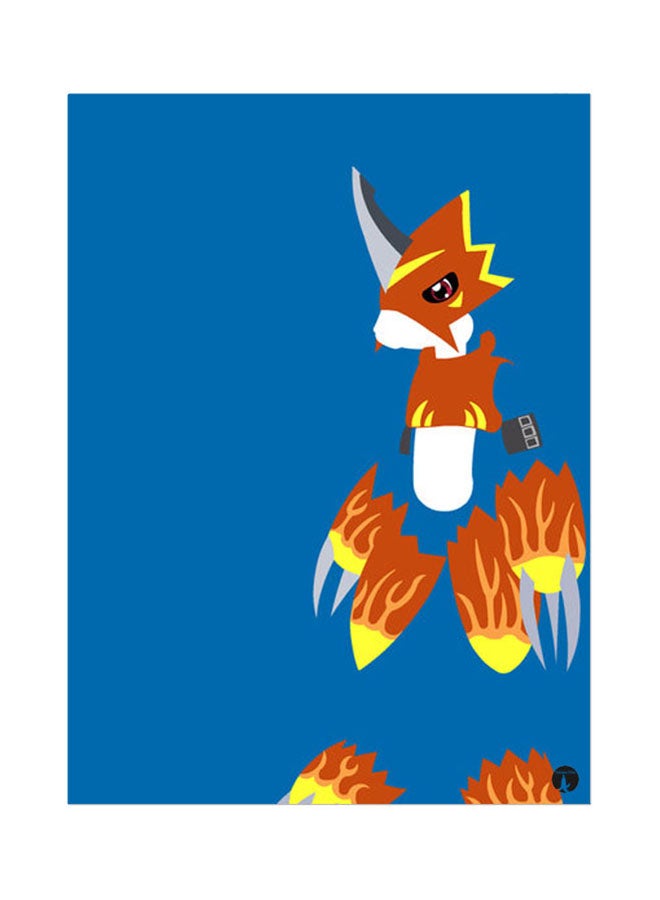 BP The Anime Digimon Mouse Pad Blue