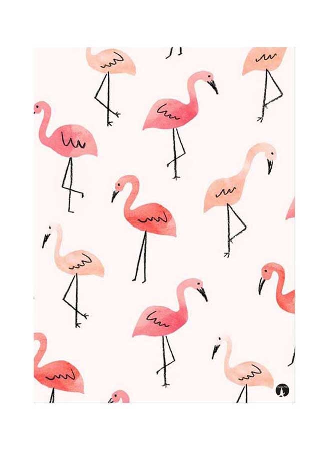 BP Flamingos Mouse Pad Pink/Black