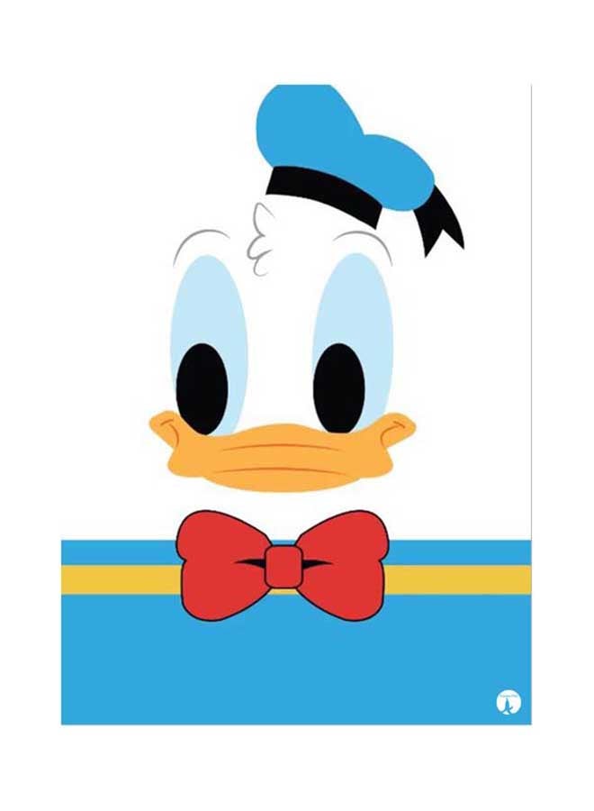 لوح ماوس بطبعة شخصية من ديزني أبيض/أزرق