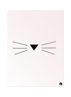 Cat Whiskers Mouse Pad Beige