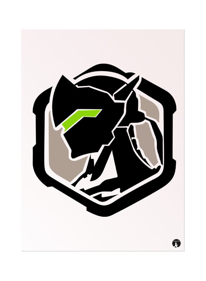 BP The Video Game Overwatch Mouse Pad Beige/Black